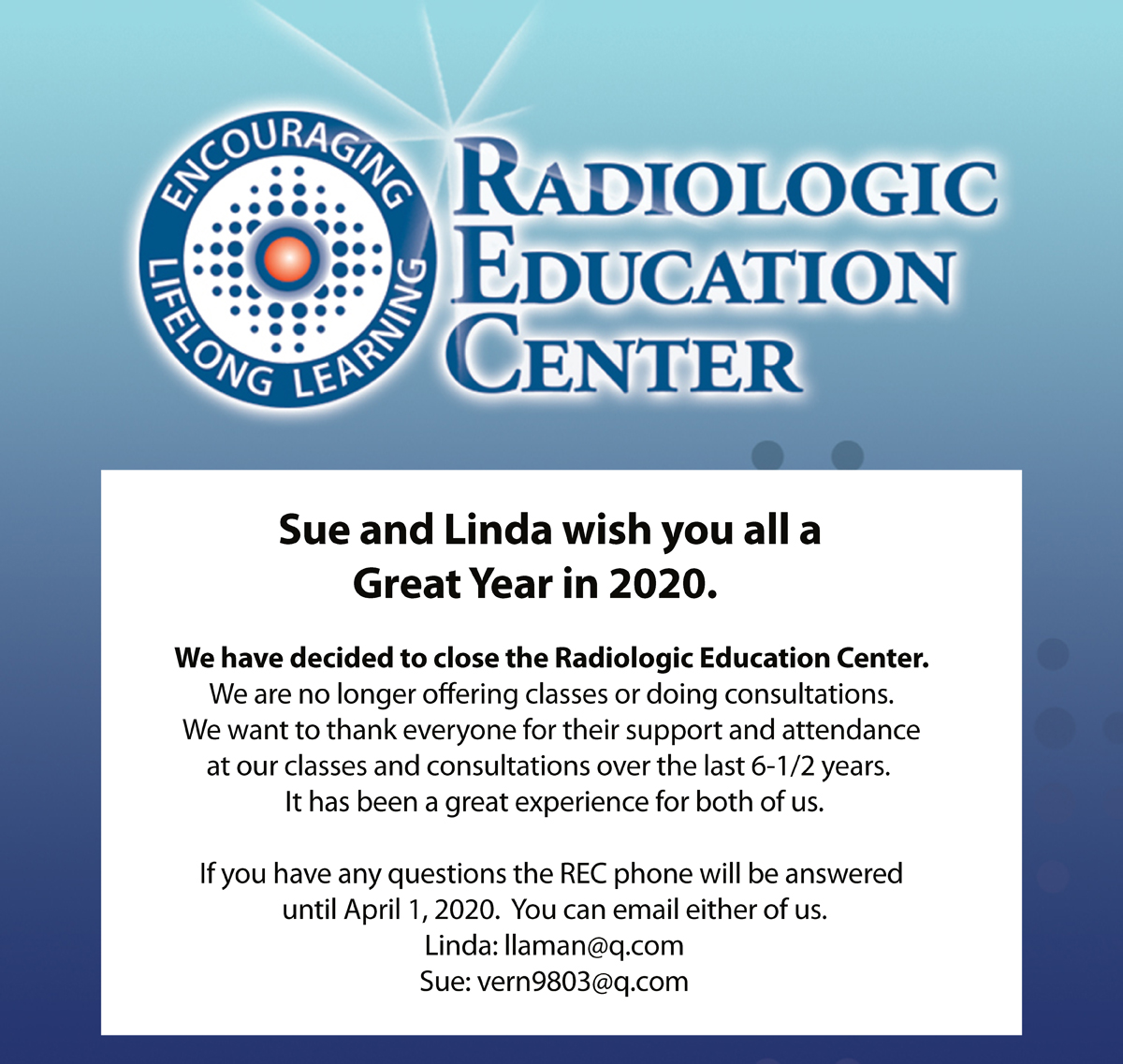 Radiologic Radiation Center Under Construction